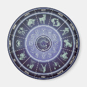 aimant de roue astrologique (Devant)