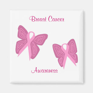 Aimant de rubans de papillon de cancer du sein
