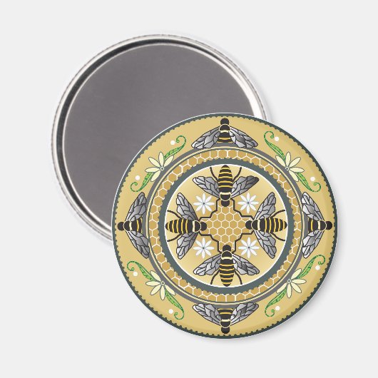 Aimant de ruche (Recto/Verso)