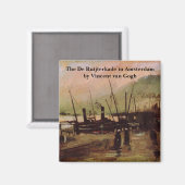 Aimant De Ruijterkade à Amsterdam par Vincent van Gogh (Recto/Verso)