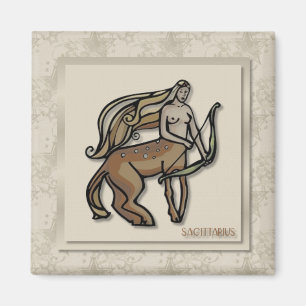 Aimant de Sagittaire de signe de zodiaque