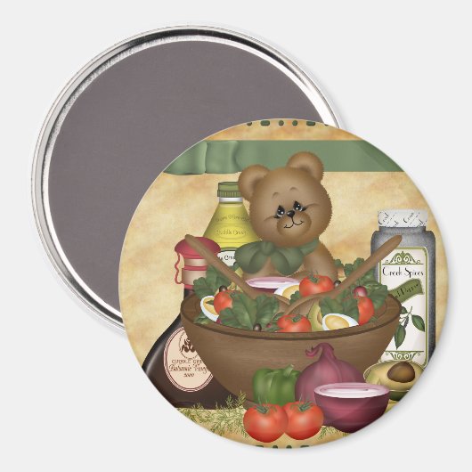 Aimant de salade sucrée (Recto/Verso)