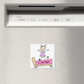 Aimant de saut de fille I (In Situ (Lave-vaisselle))