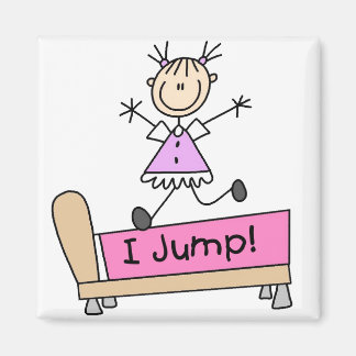 Aimant de saut de fille I