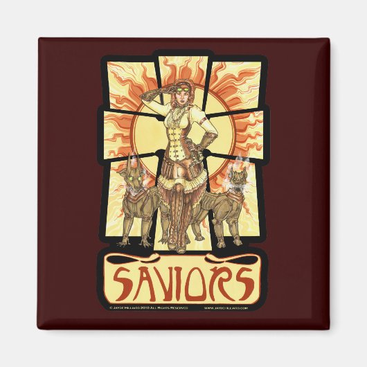 Aimant de sauveur (Devant)