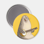 Aimant de sceau Banjo Strummin (Recto/Verso)