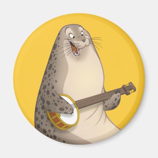 Aimant de sceau Banjo Strummin (Devant)