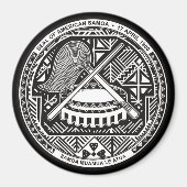 aimant de sceau samoa américain (Devant)