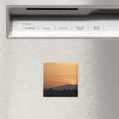 Aimant de scène de coucher de soleil orange (In Situ (Lave-vaisselle))