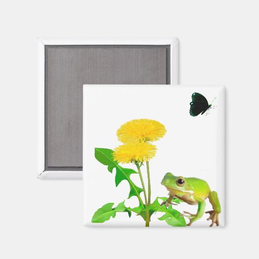 Aimant de scène d'été (Recto/Verso)