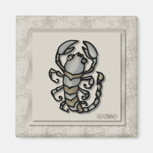 Aimant de Scorpion de signe de zodiaque