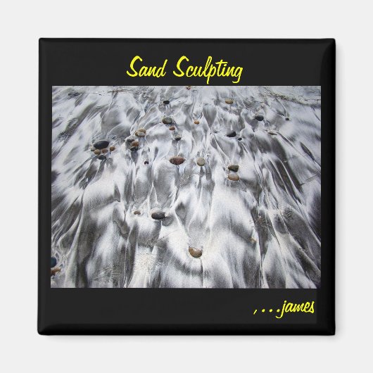 Aimant de sculpture de sable (Devant)