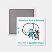 Aimant de sensibilisation à la chirurgie du cervea (Recto/Verso)