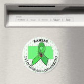 Aimant de sensibilisation à la maladie de Lyme du (In Situ (Lave-vaisselle))