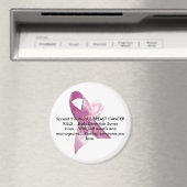 Aimant de sensibilisation au cancer du sein (In Situ (Lave-vaisselle))