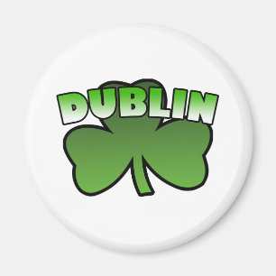Aimant de shamrock de Dublin