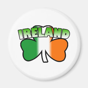 Aimant de shamrock de l'Irlande