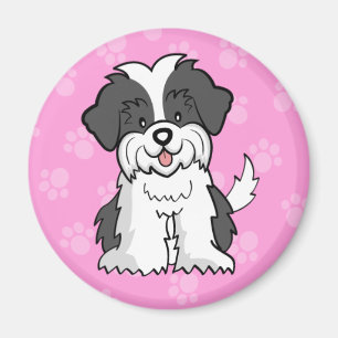 Aimant de ShihTzu de bande dessinée