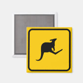 Aimant de signalisation Roo Xing (Recto/Verso)