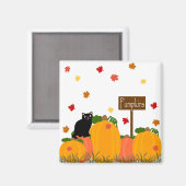 aimant de signature de patch citrouille (Recto/Verso)