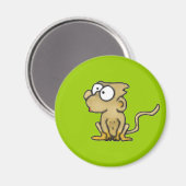 Aimant de singe de bande dessinée (Recto/Verso)