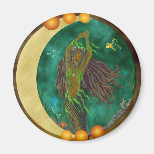 Aimant de sirène à demi-lune (Devant)