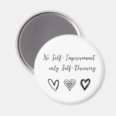 Aimant de soi-même Aimant d'affirmation quotidienn (Recto/Verso)