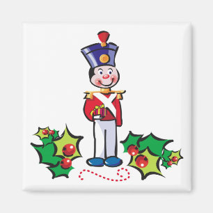 Aimant de soldat de Noël