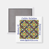 Aimant de solstice celtique (Recto/Verso)