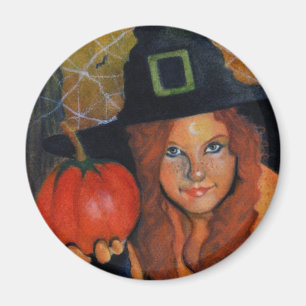 Aimant de sorcière de Halloween