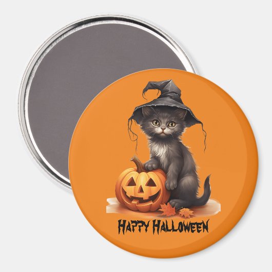 Aimant de sorcière de Kitten (Recto/Verso)