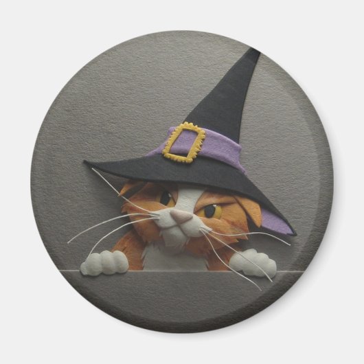 Aimant de sorcière Kitten (Devant)