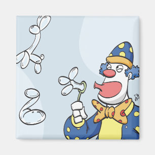 Aimant de soufflement de bulles de clown