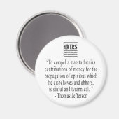 Aimant de soumission Jefferson (Recto/Verso)