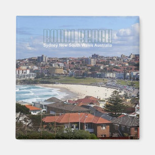 Aimant de souvenir de Sydney Australie de plage de