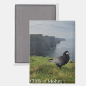 Aimant de souvenir des falaises de Moher, Irlande (Recto/Verso)