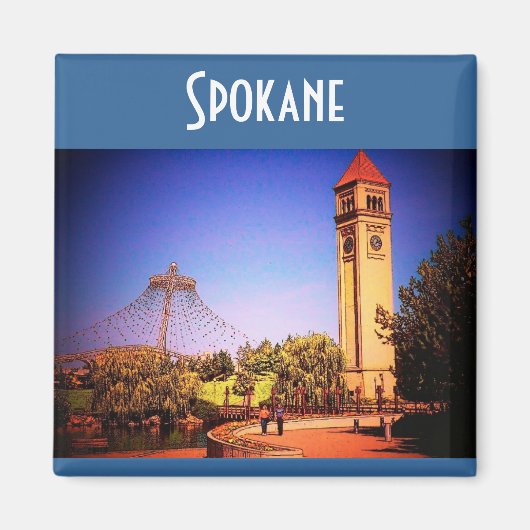 Aimant de Spokane (Park) (Devant)