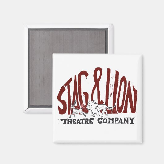 Aimant de stade et de lion (Recto/Verso)