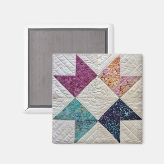 Aimant de surface Batik (Recto/Verso)