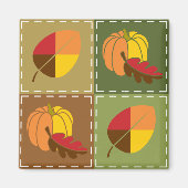 Aimant de surface d'automne (Devant)