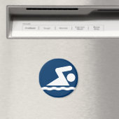 Aimant de symbole de natation (In Situ (Lave-vaisselle))