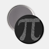 Aimant de symbole Pi (Recto/Verso)