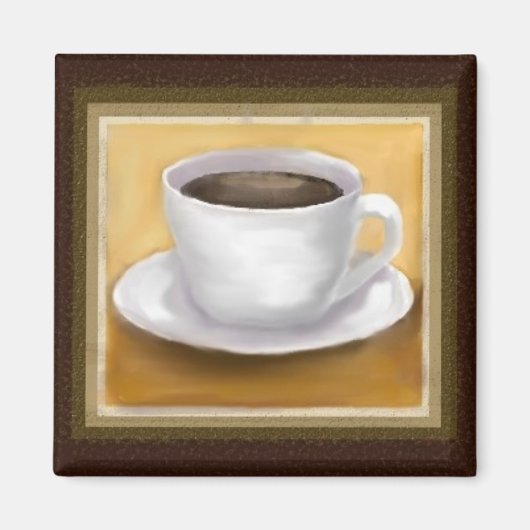 Aimant de temps de café (Devant)