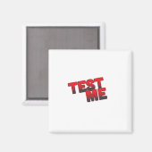 Aimant de test (Recto/Verso)