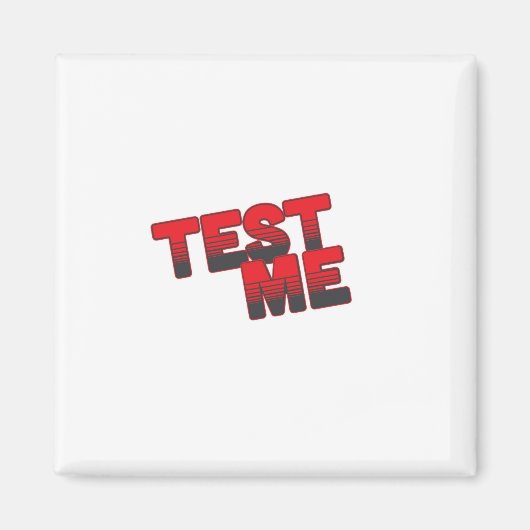 Aimant de test (Devant)