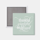 Aimant de Thanksgiving   (Recto/Verso)