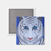Aimant de tigre blanc ! (Recto/Verso)