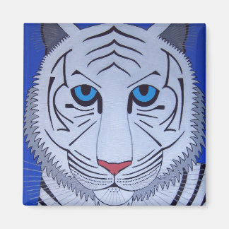 Aimant de tigre blanc !