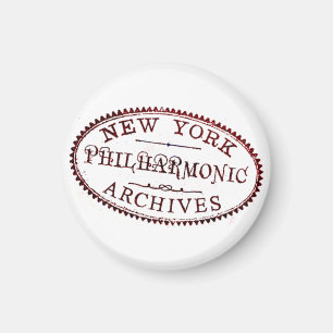 Aimant de timbre d'archives