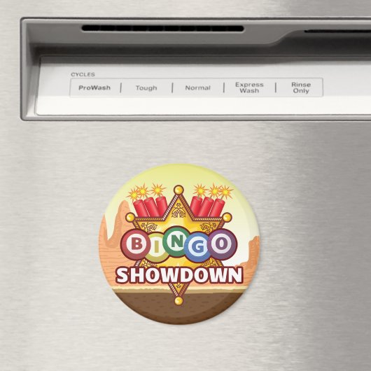Aimant de tir de bingo (In Situ (Lave-vaisselle))